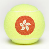Penn Tennisball mit Flagge Hongkongs Tennisbälle (Vorderseite)