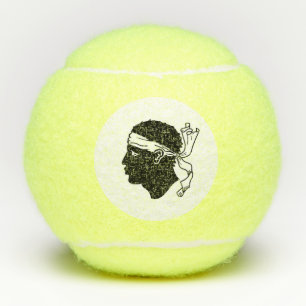 Penn Tennisball mit Flagge Korsikas Tennisbälle