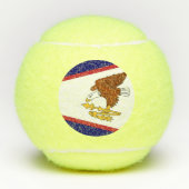 Penn-Tennisball mit Flagge von Amerikanisch-Samoa, Tennisbälle (Vorderseite)