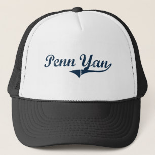 Penn Yan New York klassischer Entwurf Truckerkappe