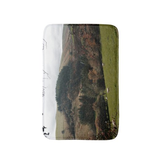 Pennant Valley Wales Badematte (Vorderseite Vertikal)