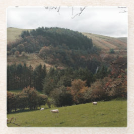 Pennant Valley Wales Glasuntersetzer