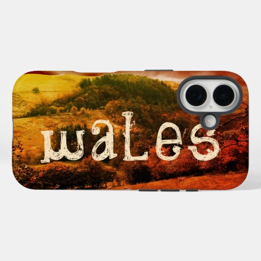 Pennant Valley Wales Landschaft Hügel Case-Mate iPhone Hülle (Rückseite (Horizontal))