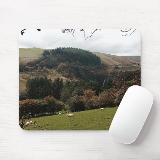 Pennant Valley Wales Mousepad (Mit Mouse)