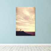 Pennard Cliffs Leinwanddruck (Insitu (Holzboden))