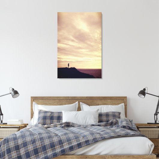 Pennard Cliffs Leinwanddruck (Insitu (Schlafzimmer))