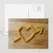 Penne Liebe Postcard Postkarte (Vorne/Hinten)