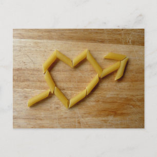Penne Liebe Postcard Postkarte
