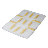 Penne Pasta Bath Mat Badematte (Schrägansicht)
