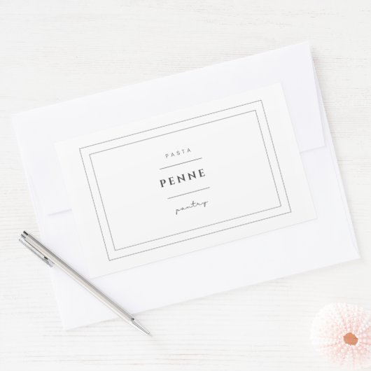 Penne Pasta Label Stickers (Umschlag)