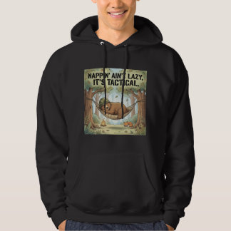 Pennen ist nicht faul, es ist taktisch – Lustiger  Hoodie
