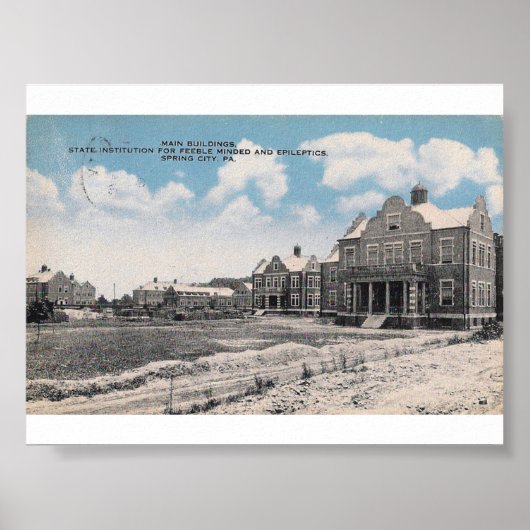 Pennhurst Staat School and Hospital Poster (Vorne)