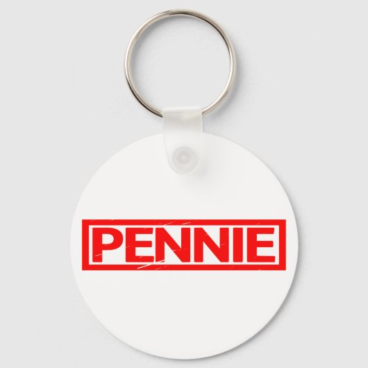 Pennie Briefmarke Schlüsselanhänger (Vorderseite)