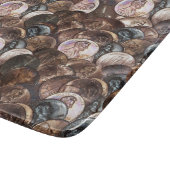 Pennies Hintergrund Schneidebrett (Ecke)