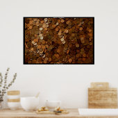 Pennies Poster (Küche)