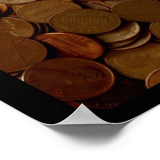 Pennies Poster (Ecke)