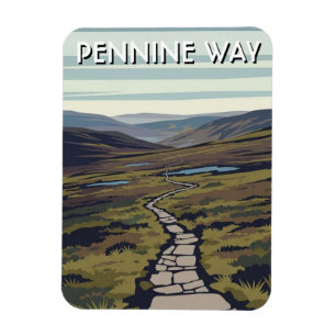 Pennine Way England Reise Magnet