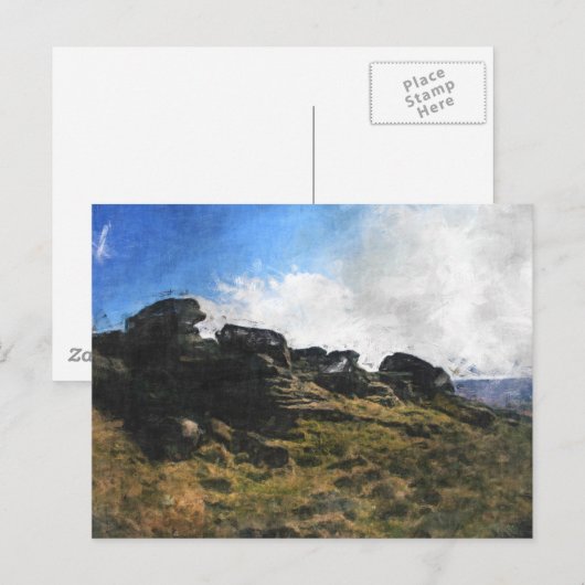 Pennine Way Postkarte (Vorne/Hinten)