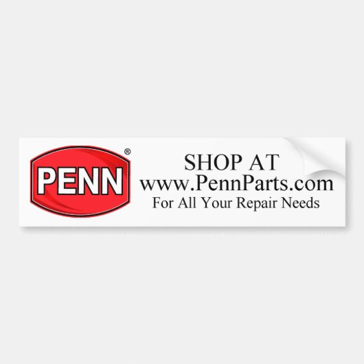 PennParts.com-Autoaufkleber Autoaufkleber (Vorne)