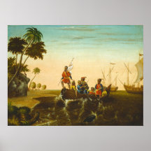 Penn's Agreement - Edward Hicks Fine Art Poster