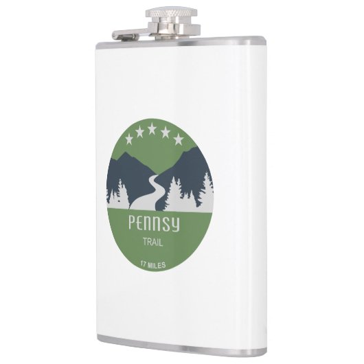 Pennsy Trail Indianapolis Flachmann (Links)