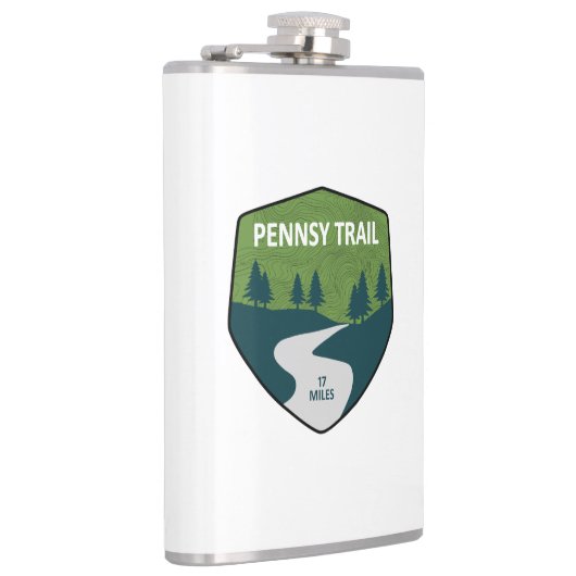 Pennsy Trail Indianapolis Flachmann (Rechts)