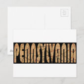 Pennsylvania1811 Postkarte (Vorne/Hinten)