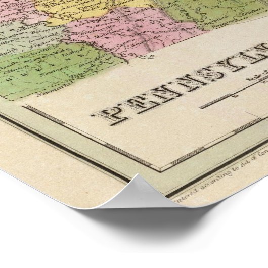 Pennsylvania 11 poster (Ecke)