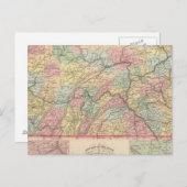 Pennsylvania 12 postkarte (Vorne/Hinten)