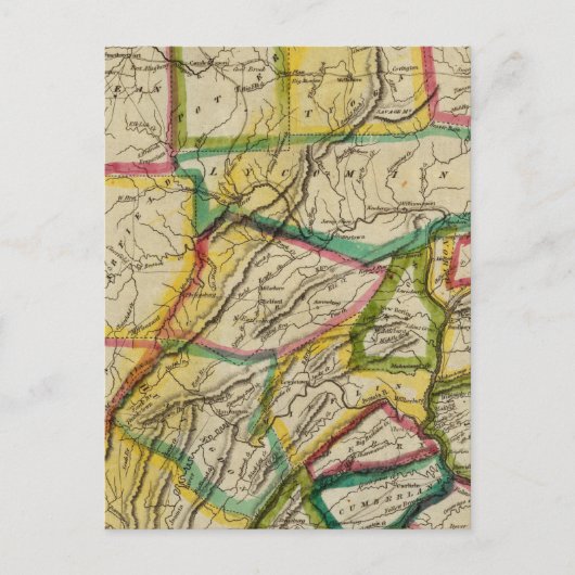 Pennsylvania 1818 Edition Postkarte (Vorderseite)