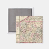 Pennsylvania 4 magnet (Vorderseite/Rückseite)