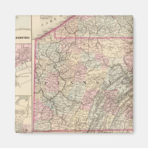 Pennsylvania 4 magnet