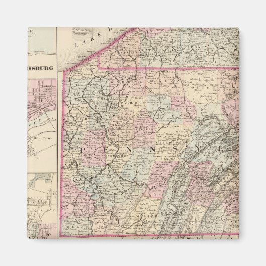 Pennsylvania 4 magnet (Vorne)