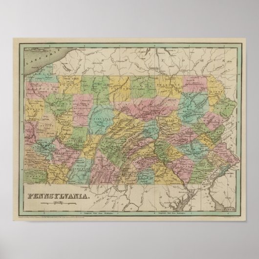 Pennsylvania 4 poster (Vorne)