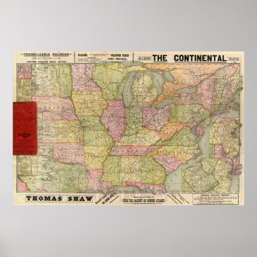 Pennsylvania 4 poster (Vorne)