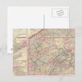 Pennsylvania 4 postkarte (Vorne/Hinten)