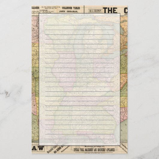 Pennsylvania 6 briefpapier (Vorderseite)