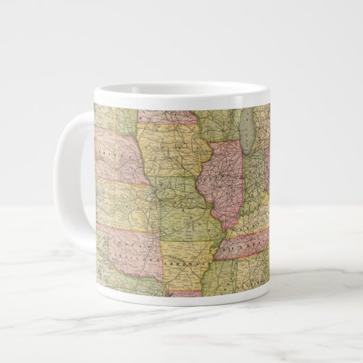 Pennsylvania 6 Jumbo-Tasse (Vorderseite Links)