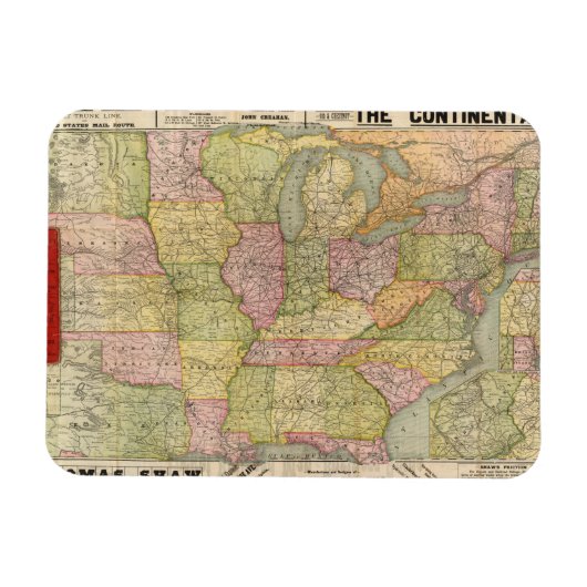 Pennsylvania 6 magnet (Horizontal)