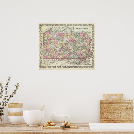 Pennsylvania 6 poster (Küche)