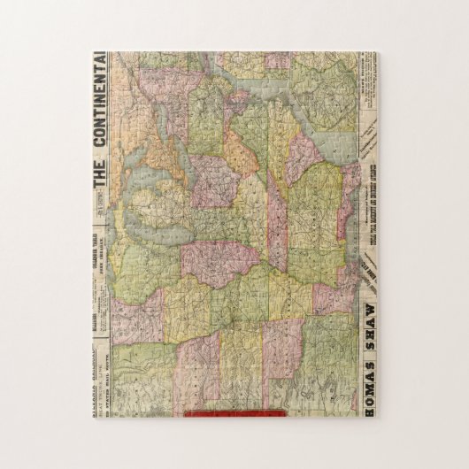 Pennsylvania 6 puzzle (Vertikal)