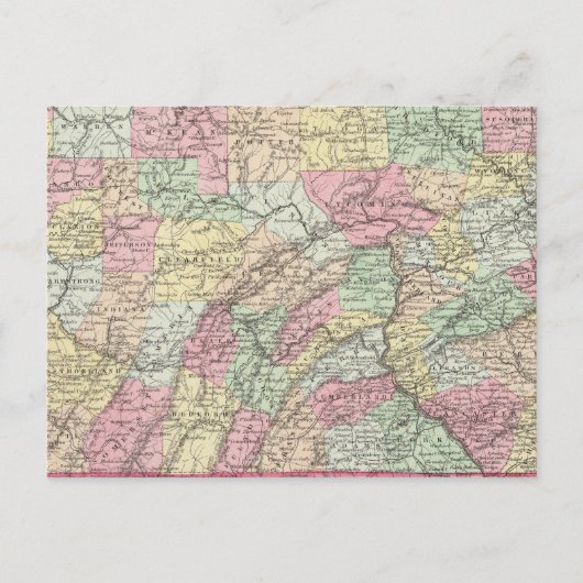 Pennsylvania 7 postkarte (Vorderseite)