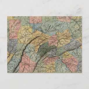 Pennsylvania 7 postkarte