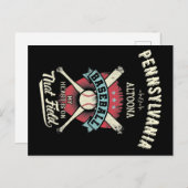Pennsylvania Altoona Baseball Postkarte (Vorne/Hinten)