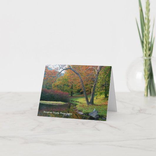 Pennsylvania-Anmerkungs-Karte Karte (Vorderseite)