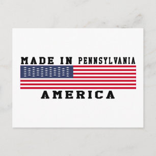 Pennsylvania aus Designs Postkarte