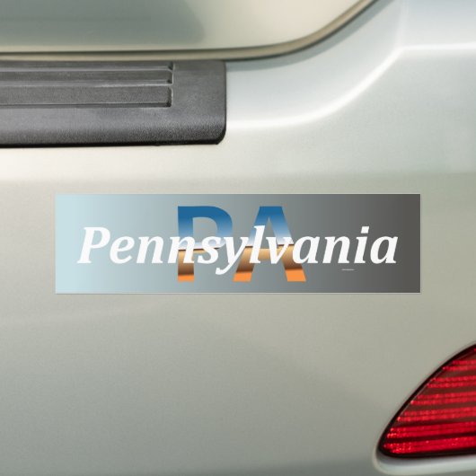 Pennsylvania Autoaufkleber (Auf Auto)