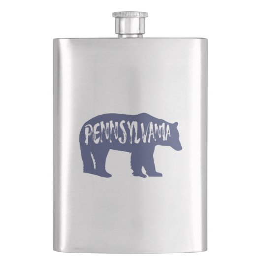 Pennsylvania-Bär Flachmann (Vorderseite)