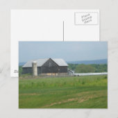 Pennsylvania Barn Postkarte (Vorne/Hinten)