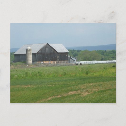 Pennsylvania Barn Postkarte (Vorderseite)